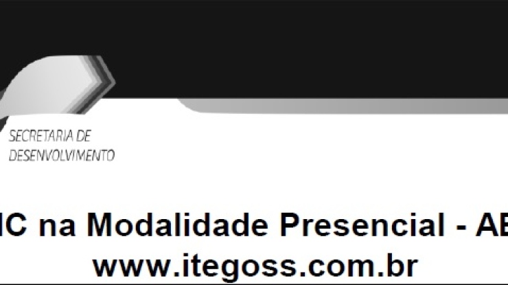 Cursos do ITEGO para o mês de abril