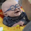 bebê óculos